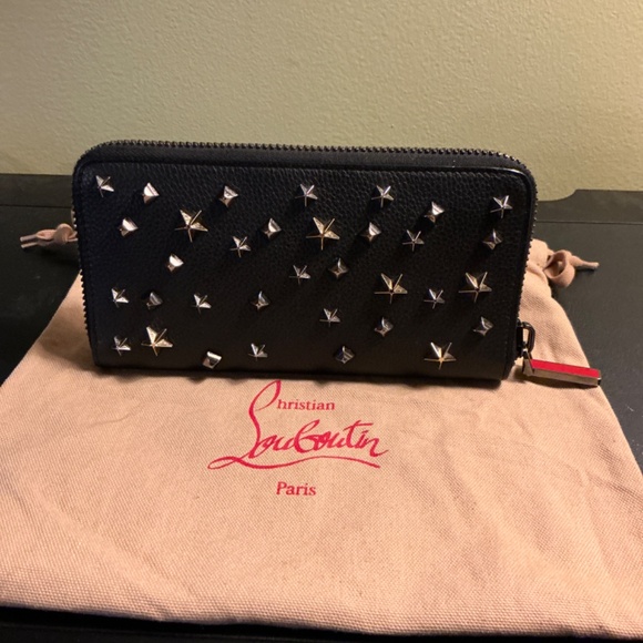 Christian Louboutin M Panettone Leather Zippie Wallet - Picture 2 of 8